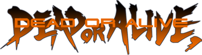 Dead or Alive logo for Sega Saturn